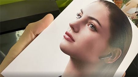 Papel fotográfico RC de luster o lustre