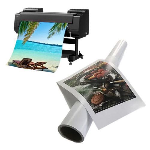 Papel fotográfico RC de seda