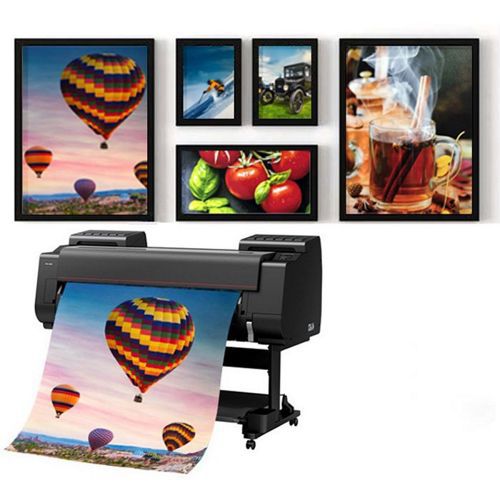 Papel fotográfico RC de seda