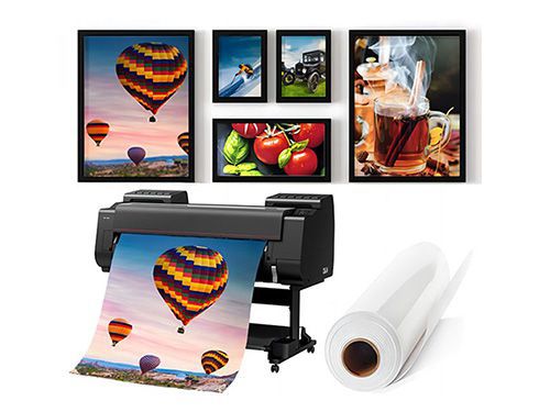 Papel fotográfico ecosolvente y látex
