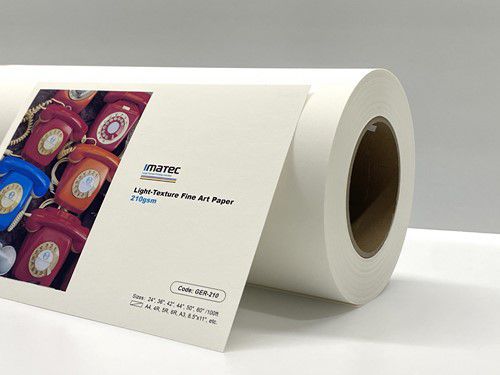 Papel ligeramente texturizado