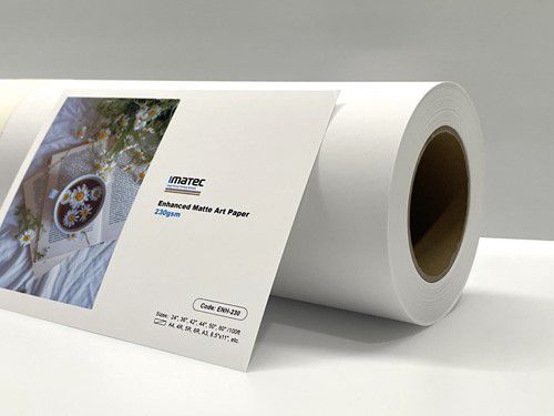 Papel blanco mate mejorado